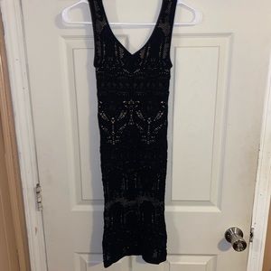 Bebe lace dress